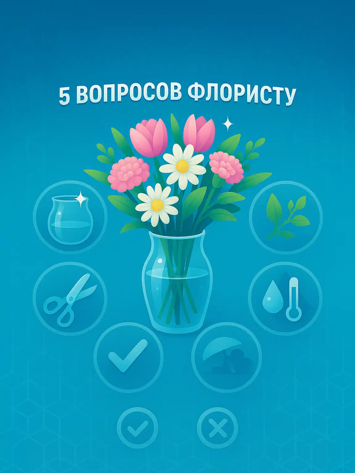 🌷 5 вопросов флористу: Как букету цвести и радовать дольше? 💐✨