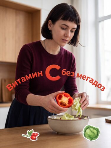 Витамин C осенью: шиповник, капуста и миф об ударных дозах